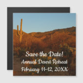 Saguaro Sunset I Arizona (Voorkant / Achterkant)