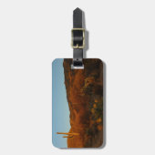 Saguaro Sunset I Arizona Bagagelabel (Voorkant verticaal)