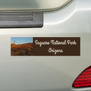 Saguaro Sunset I Arizona Bumpersticker