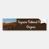 Saguaro Sunset I Arizona Bumpersticker (Voorkant)
