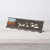 Saguaro Sunset I Arizona Bureau Naambordje (Voorkant)