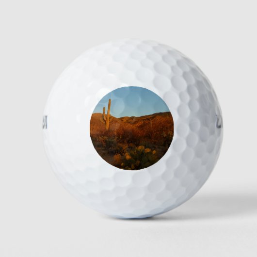 Saguaro Sunset I Arizona Golfballen (Voorkant)