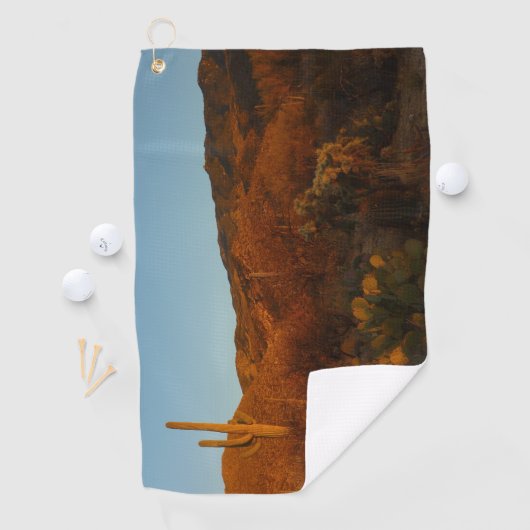 Saguaro Sunset I Arizona Golfhanddoek (Insitu)