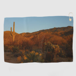 Saguaro Sunset I Arizona Golfhanddoek