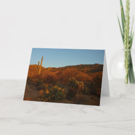 Saguaro Sunset I Arizona Kaart