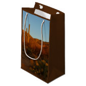 Saguaro Sunset I Arizona Klein Cadeauzakje (Voorkant Gekanteld)