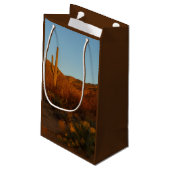Saguaro Sunset I Arizona Klein Cadeauzakje (Achterkant Gekanteld)