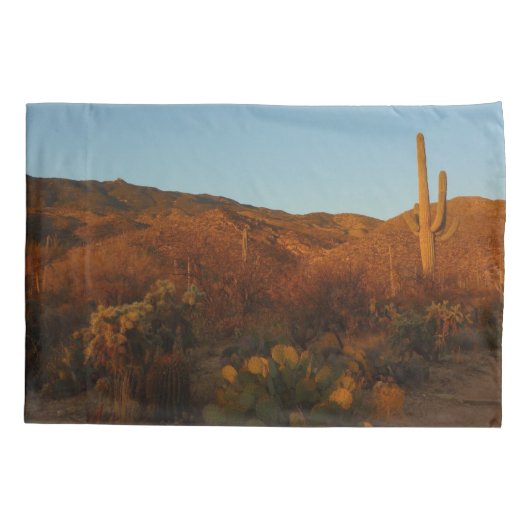 Saguaro Sunset I Arizona Kussensloop (Achterkant)