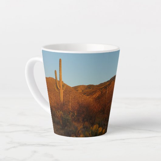 Saguaro Sunset I Arizona Latte Mok (Linkerhoek)