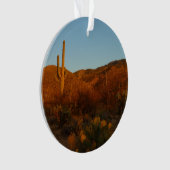 Saguaro Sunset I Arizona Ornament (voorkant)