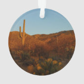 Saguaro Sunset I Arizona Ornament (achterkant)