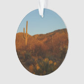 Saguaro Sunset I Arizona Ornament (voorkant)