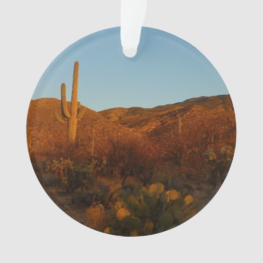 Saguaro Sunset I Arizona Ornament (voorkant)