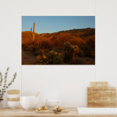 Saguaro Sunset I Arizona Poster (Keuken)