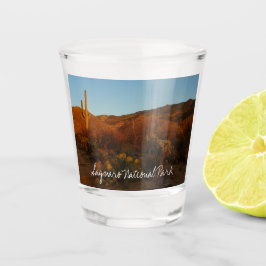 Saguaro Sunset I Arizona Shot Glas