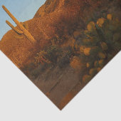 Saguaro Sunset I Arizona Tissuepapier (Detail)