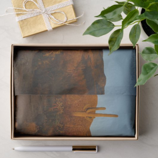 Saguaro Sunset I Arizona Tissuepapier (Geschenk)