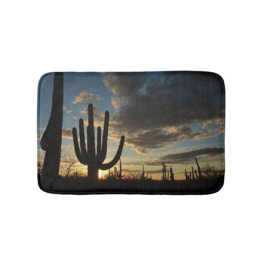 Saguaro Sunset II Arizona Badmat (Voorkant)