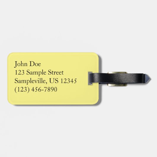 Saguaro Sunset II Arizona Bagagelabel (Achterkant horizontaal)