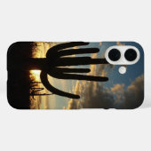 Saguaro Sunset II Arizona Case-Mate iPhone Case (Achterkant (horizontaal))