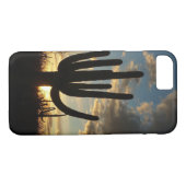 Saguaro Sunset II Arizona Case-Mate iPhone Case (Achterkant (Horizontaal))