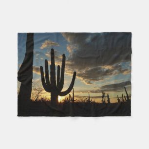 Saguaro Sunset II Arizona Fleece Deken