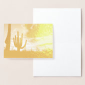 Saguaro Sunset II Arizona Folie Kaarten (Display)