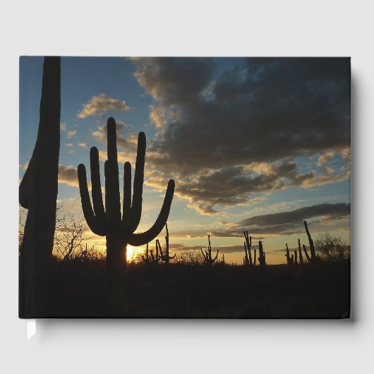 Saguaro Sunset II Arizona Gastenboek (Voorkant)