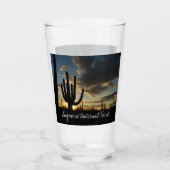 Saguaro Sunset II Arizona Glas (Voorkant)