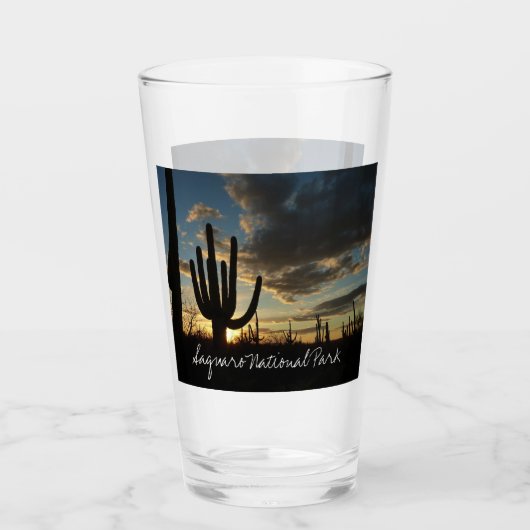 Saguaro Sunset II Arizona Glas (Voorkant)