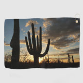 Saguaro Sunset II Arizona Golfhanddoek (Horizontaal)
