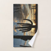 Saguaro Sunset II Arizona Handdoek (Handdoek)