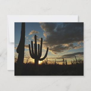 Saguaro Sunset II Arizona Kaart