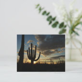 Saguaro Sunset II Arizona Kaart (Staand voorkant)