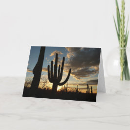 Saguaro Sunset II Arizona Kaart