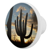 Saguaro Sunset II Arizona Keramische Knop (Rechts)