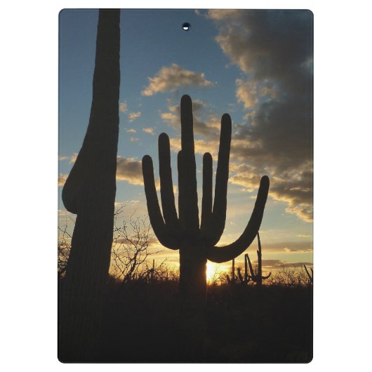 Saguaro Sunset II Arizona Klembord (Achterkant)