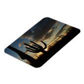 Saguaro Sunset II Arizona Magneet (Linkerzijde)