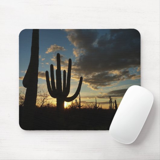 Saguaro Sunset II Arizona Muismat (Met muis)