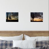 Saguaro Sunset II Arizona Muurkunst Sets (Slaapkamer)