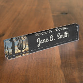 Saguaro Sunset II Arizona Naambordje (Zijkant)