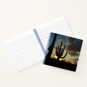 Saguaro Sunset II Arizona Notitieboek (Binnen)