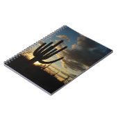 Saguaro Sunset II Arizona Notitieboek (Linkerzijde)