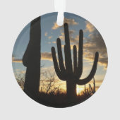Saguaro Sunset II Arizona Ornament (achterkant)