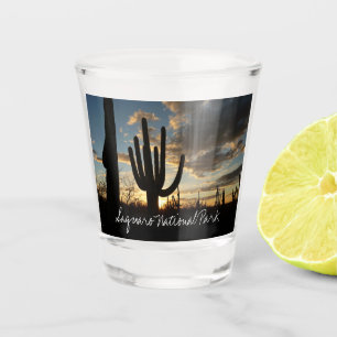 Saguaro Sunset II Arizona Shot Glas
