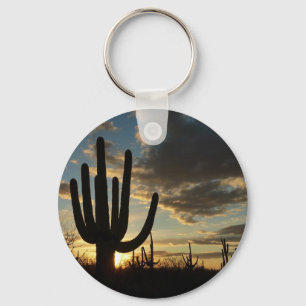 Saguaro Sunset II Arizona Sleutelhanger