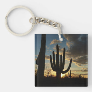 Saguaro Sunset II Arizona Sleutelhanger