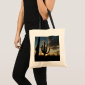 Saguaro Sunset II Arizona Tote Bag (Voorkant (product))