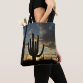 Saguaro Sunset II Arizona Tote Bag (Dichtbij)