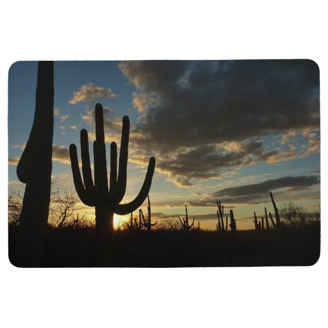 Saguaro Sunset II Arizona Vloermat (Voorkant)